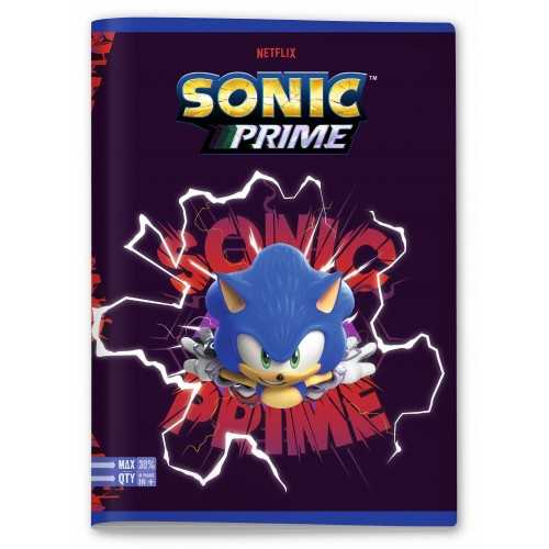 Maxi Quaderno A4 Sonic Righe B