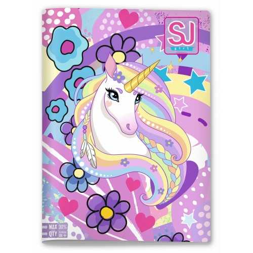 Maxi Quaderno A4 SJ Animali Girl Quadretti Medi...
