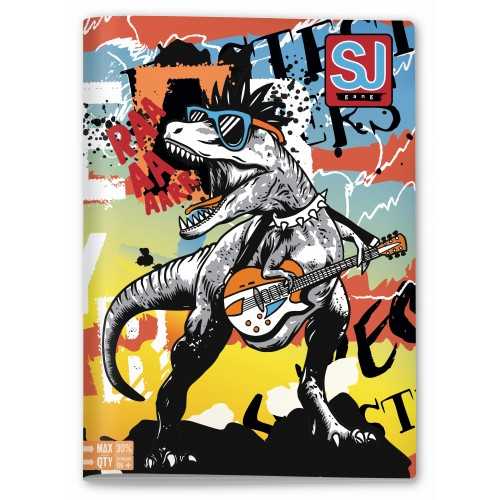 Maxi Quaderno A4 SJ Animali Boy Quadretti Medi 5mm