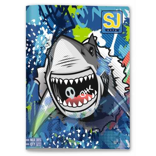 Maxi Quaderno A4 SJ Animali Boy Quadretti Medi 5mm