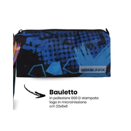 Astuccio Bauletto Boy Tinta Unita