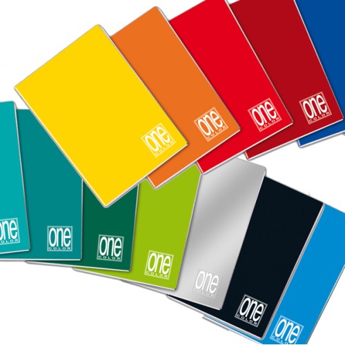 Quaderno formato A5 rigatura 1R One Color