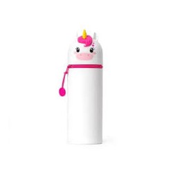 Astuccio 2 in 1 in morbido silicone Kawaii Unicorno Legami