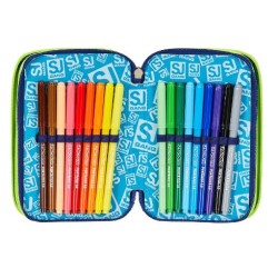 Astuccio 3 zip SJ Squalo Shark Story