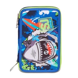 Astuccio 3 zip SJ Squalo Shark Story