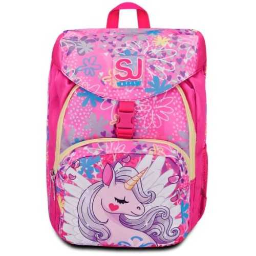 Zaino SJ Primino Unicorn Led Unicorno Fucsia Girl