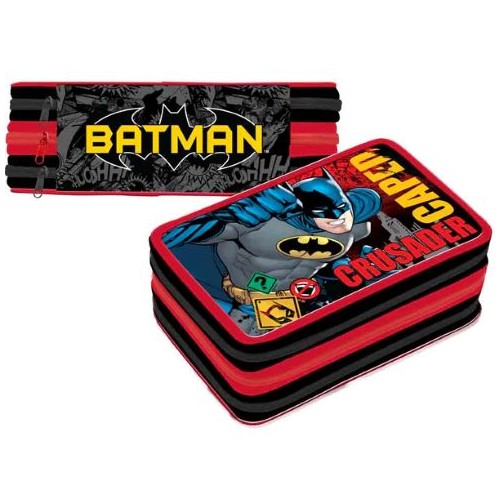 Astuccio 3 Zip Batman