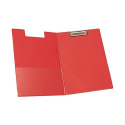 Portablocco doppio rigido con molla colore rosso