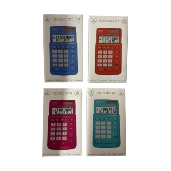 Calcolatrice tascabile a 10 cifre PKT71-19C forma...