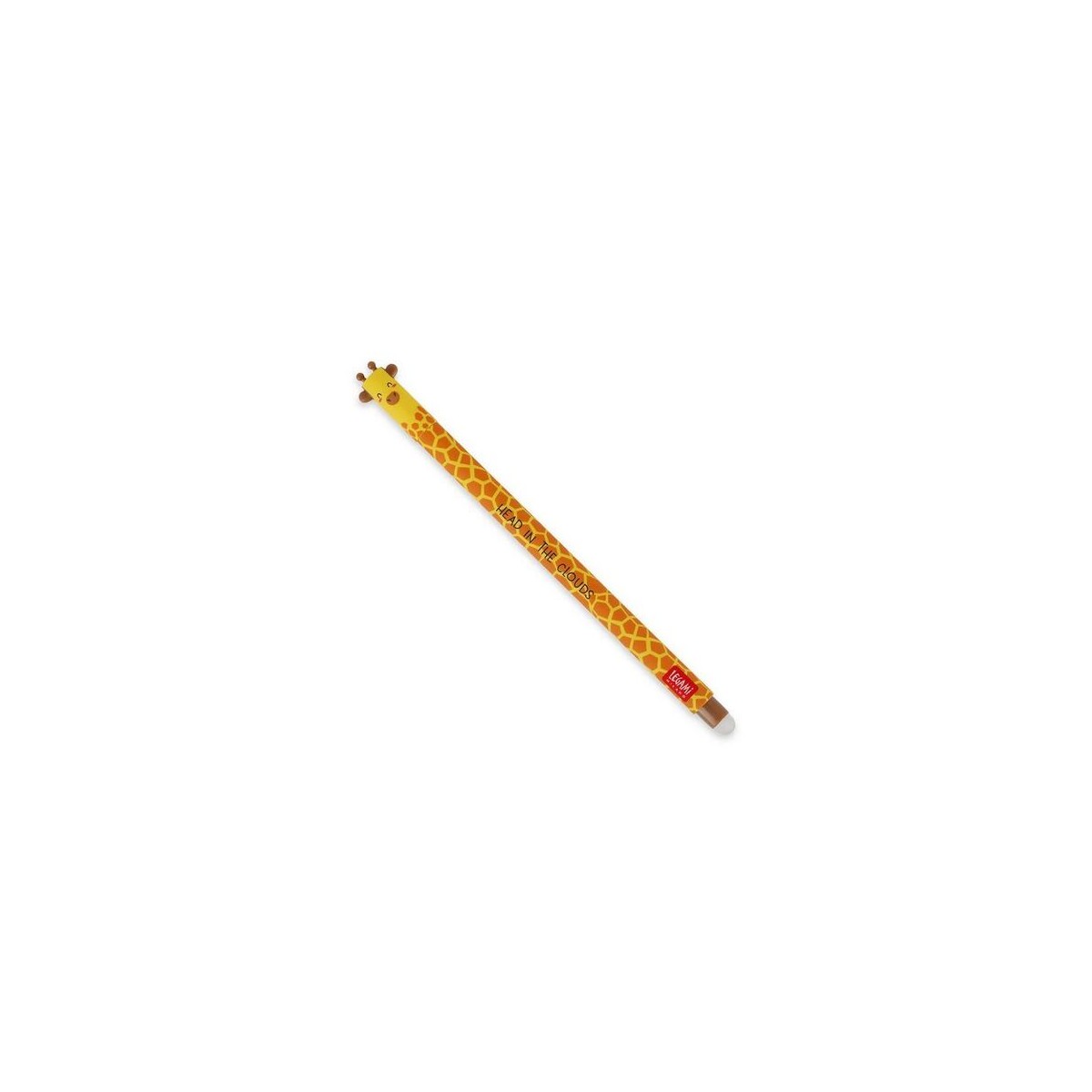 LEGAMI - SET 2 PENNE GEL CANCELLABILI RICARICABILI IPPOPOTAMO E APE