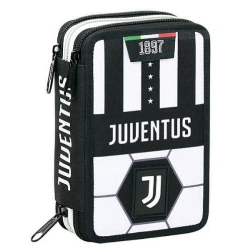 Astuccio 3 zip Juventus