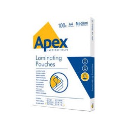 Pouches A4 per plastificare confezione da 100 fogli formato A4