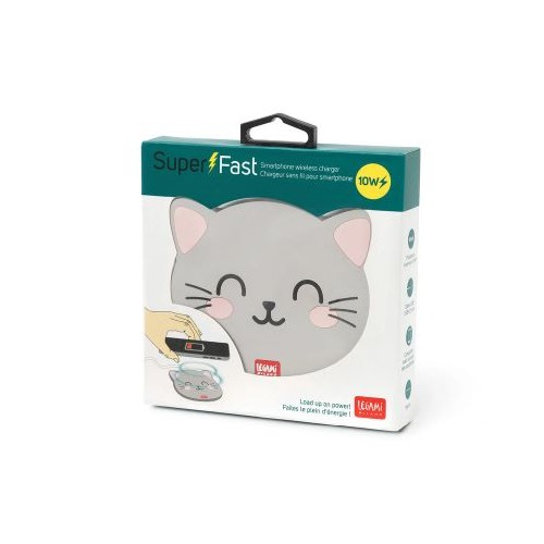 Caricabatterie Wireless con Supporto - Super...