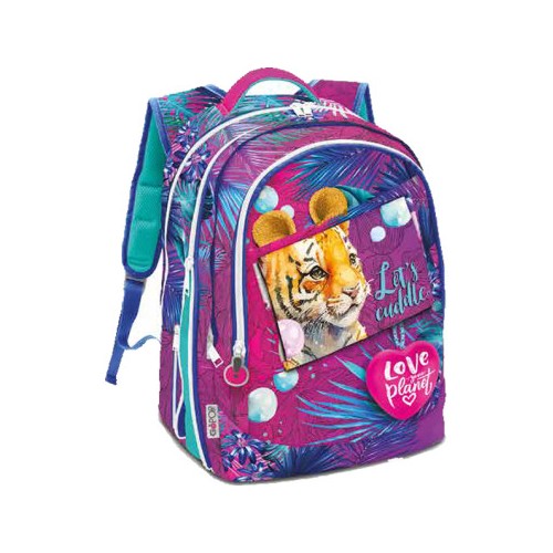 Zaino Scuola Go Pop Jungle Tigre