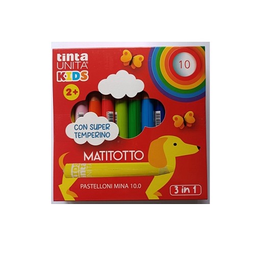 10 Pastelloni Mina 10.0 3 in 1 Tinta Unita