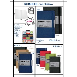 Rubrica Tinta Unita formato 6,5x10cm