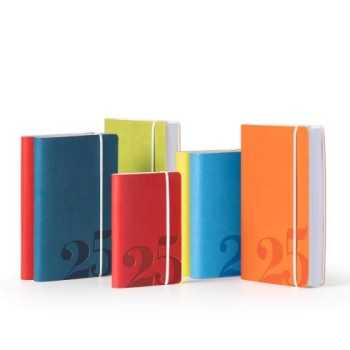 Agenda giornaliera 2025 con elastico formato 9x13 Colorband