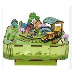 Singing in the Meadow - Music Box