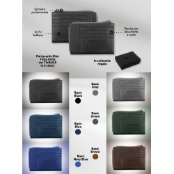 Portacards Slim Tinta Unita
