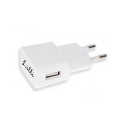 Alimentatore da muro 1 ingresso USB A bianco Lilli