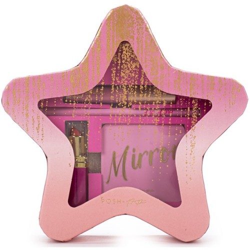BEAUTY SET STAR TRI-COASTAL COSMETIC LEOPARD