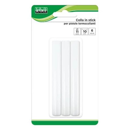 BLISTER 6 STICK COLLA A CALDO 11 MM