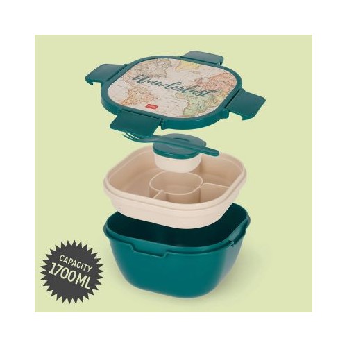 Contenitore Porta Pranzo Wonderlust Travel...