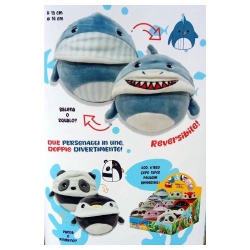 Peluche reversibile