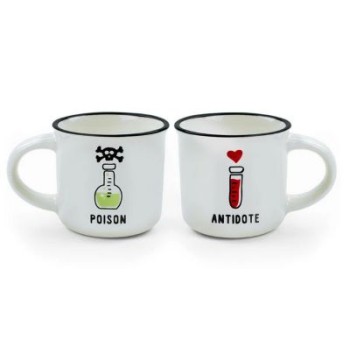 Tazzine da Caffè - Espresso For Two - POISON ANTIDOTE