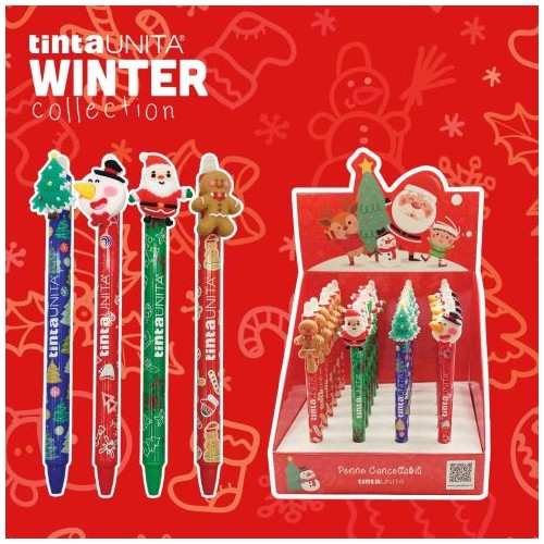 Penne cancellabili Natale modelli assortiti...