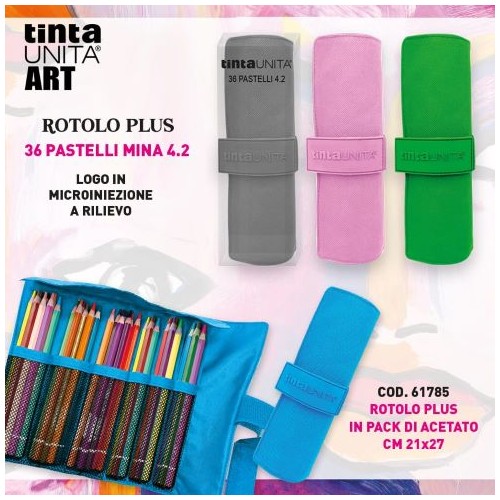 Rotolo 36 pastelli mina 4.2