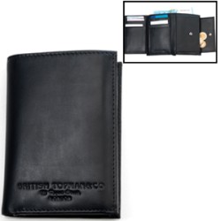 Portafoglio verticale deluxe 18 tasche colore nero