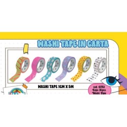 Washi Tape In Carta Tinta Unita