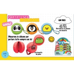 Portatutto in silicone Tinta Unita Zoo