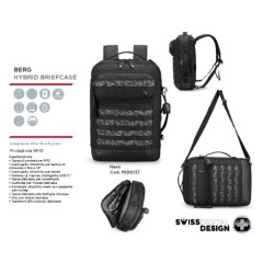 Zaino Berg Hibrid Swiss Nero