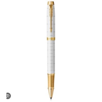 Parker Premium Pearl Gt Roller F - Bianco Perla