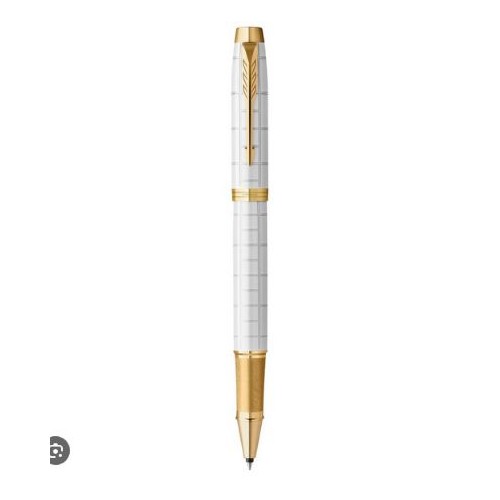 Parker Premium Pearl Gt Roller F - Bianco Perla