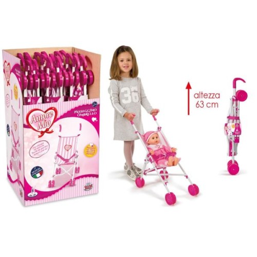 Amore mio passeggino ombrello Grandi Giochi