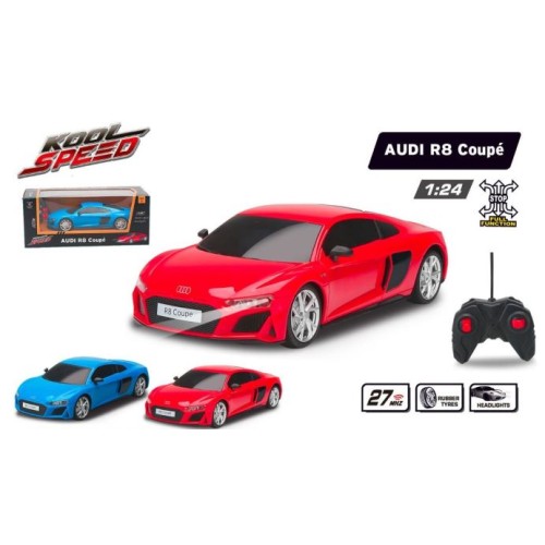 Macchina radiocomandata Audi R8 Coupè 1:24