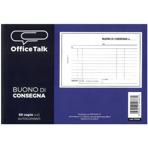 Blocco Buoni di Consegna 50 fogli x 2...