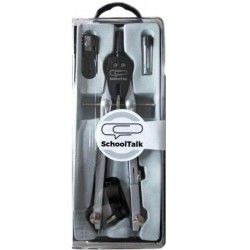 Compasso Balaustrone con frizione, mina, temperino e aggancio