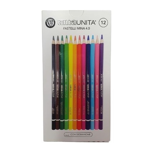 Pastelli Tinta Unita mina 4.0 scatola da 12