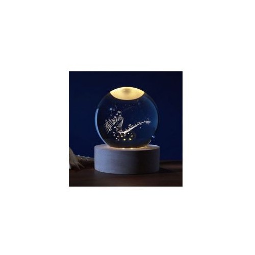 Lampada Led da Tavolo Piccola a Sfera - Music...
