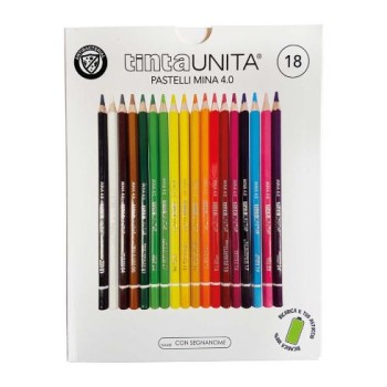 Pastelli Tinta Unita mina 4.0 scatola da 18