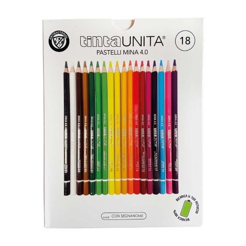 Pastelli Tinta Unita mina 4.2 scatola da 18
