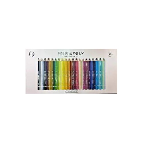 Pastelli Tinta Unita mina 4.0 scatola da 48