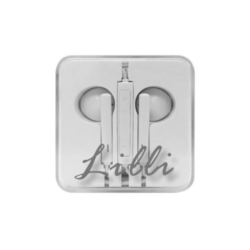 Auricolari Jack 3,5mm Lilli con filo colore bianco