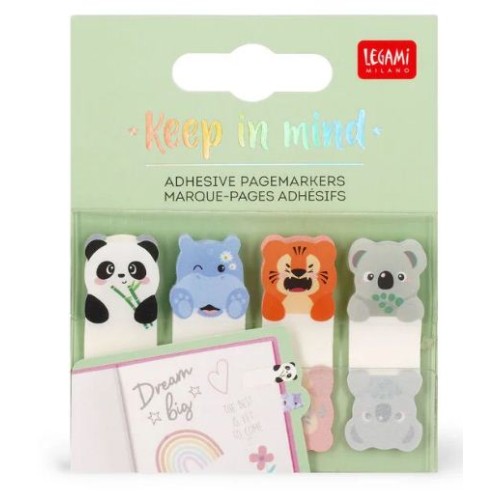 Segnapagina Adesivi - Keep in Mind - Zoo