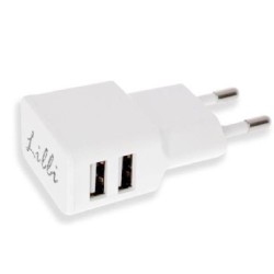 Alimentatore da muro 2 ingressi USB A + USB C Lilli