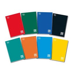 Maxi Quaderno A4 1R colori standard 96 fogli One Color colori assortiti